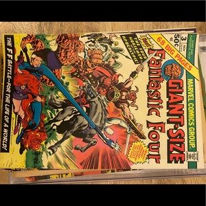 Giant Size Fantastic Four No. 3   1st Four Horsemen Of Apocalypse 1974